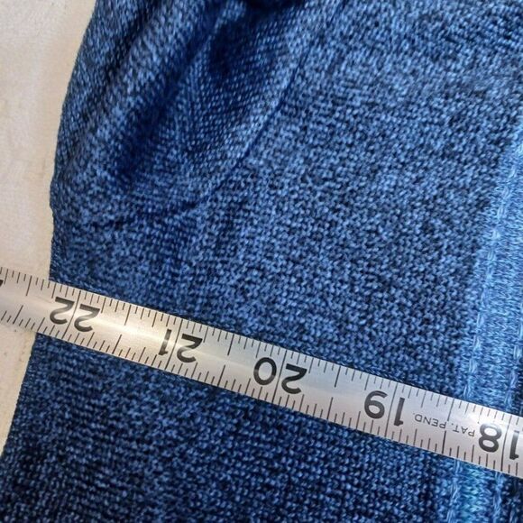 Montechiaro Men's size L Blue Motif Made in Italy Sweater - Picture 7 of 10